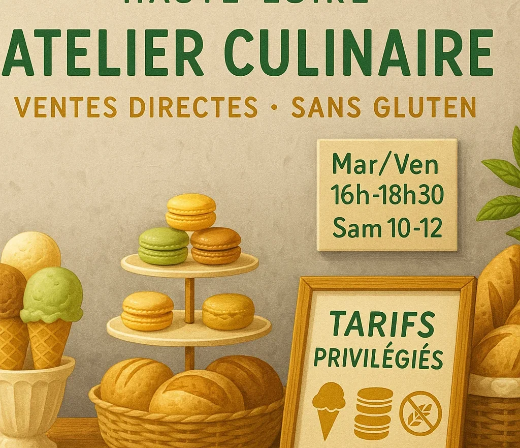 Tarifs Ateliers Sans Gluten Sainte-Sigolène : Découvrez les Prix